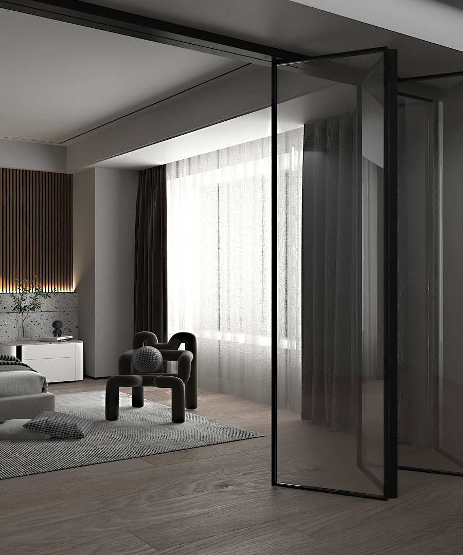 folding glass doors Singapore